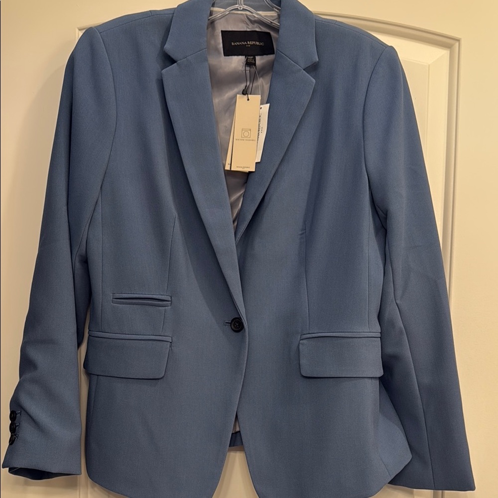 Banana Republic Classic Blue Blazer